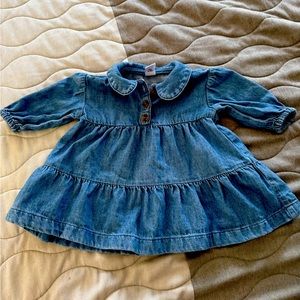 Old Navy Baby Girl Jean Dress 0-3 Months